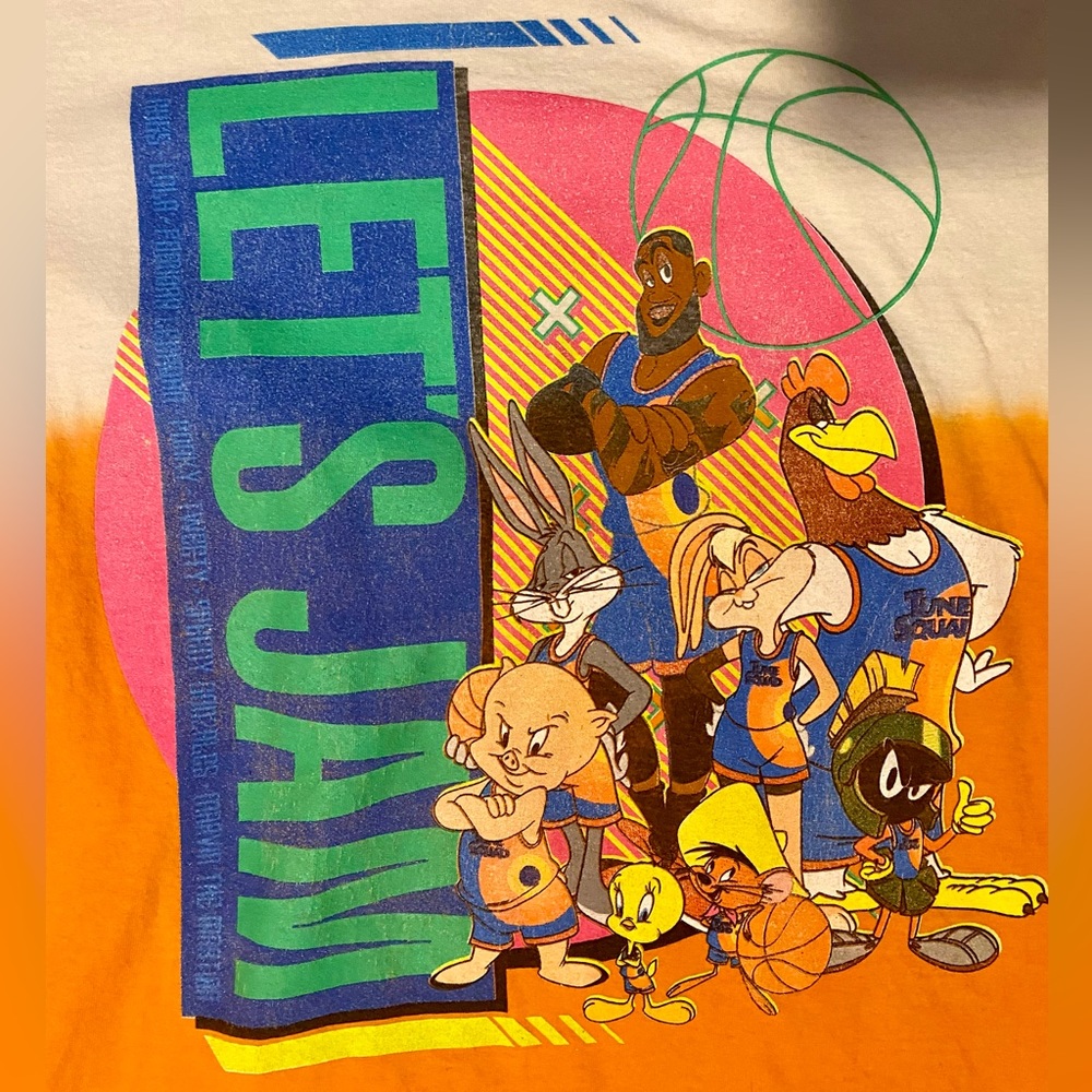 Space Jam 2, A New Legacy brand.  It’s a Youth size L. Unisex. Great condition!